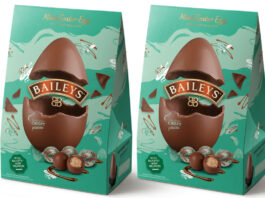 Baileys offers a Mint of a new Easter egg Pack shots of Baileys Mint Chocolate Easter Egg.