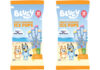 Pack shots of Bluey Freeze-At-Home Fruit Flavoured Ice Pops.