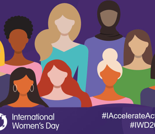 Celebrating the influential women across convenience A illustration showing the images of women without distinct feature for International Women's Day 2025. The International Women's Day logo sits in the bottom left corner with the hashtags #AccelerateAction and #IWD2025 in the bottom right corner.
