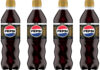 Pack shots of Pepsi Max Caffeine Free 500ml bottles.