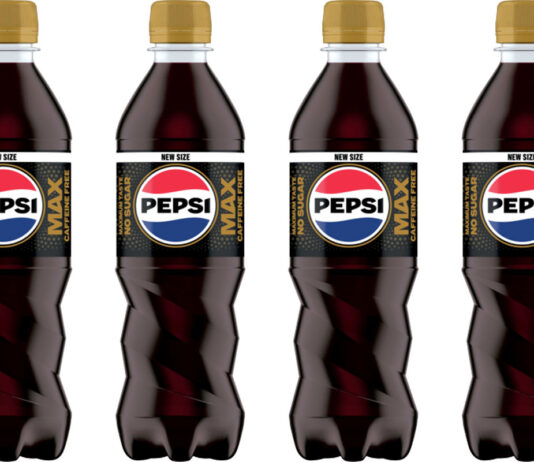 Pepsi Max unveils new bottles for Caffeine Free variant Pack shots of Pepsi Max Caffeine Free 500ml bottles.