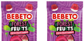 The new Bebeto Forest Fruits from confectioner Kervan Gida.