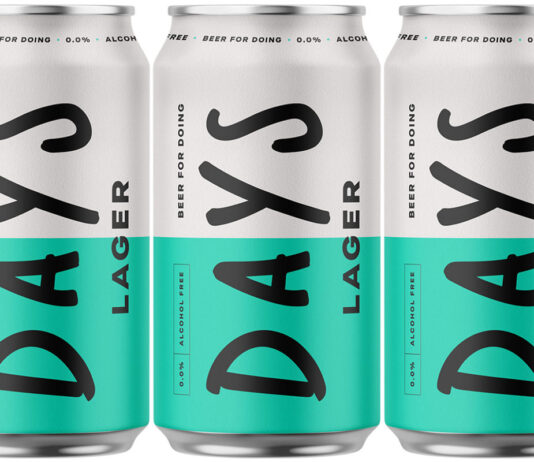 Days Lager launches new and improved recipe Pack shots of Days Lager cans.