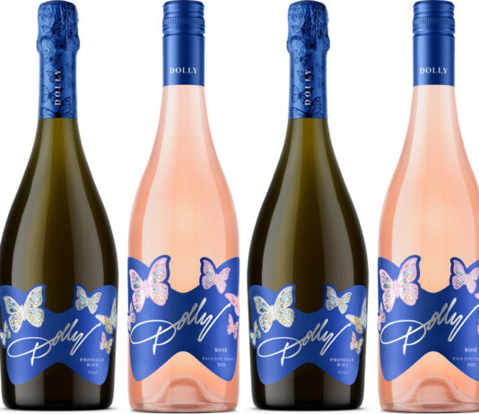 Dolly Parton wines roll out across convenience Pack shots of Dolly Wines Prosecco and Rosé bottles.