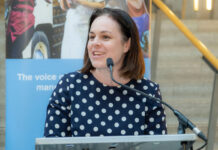 Deputy First Minister Kate Forbes addresses the FDF Scotland Parliamentary reception.