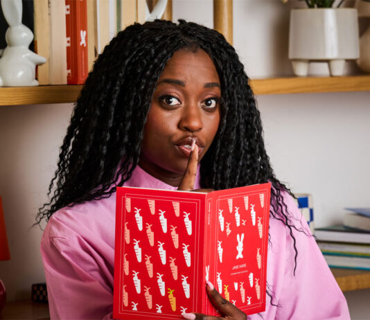 The Traitors star Minah teams up with Mars to keep Easter treats hidden Minah Shannon from BBC's The Traitors stands holding a red book with the title 'Jane Hare' whilst holding her index fingers to her lips to tell people to shh.