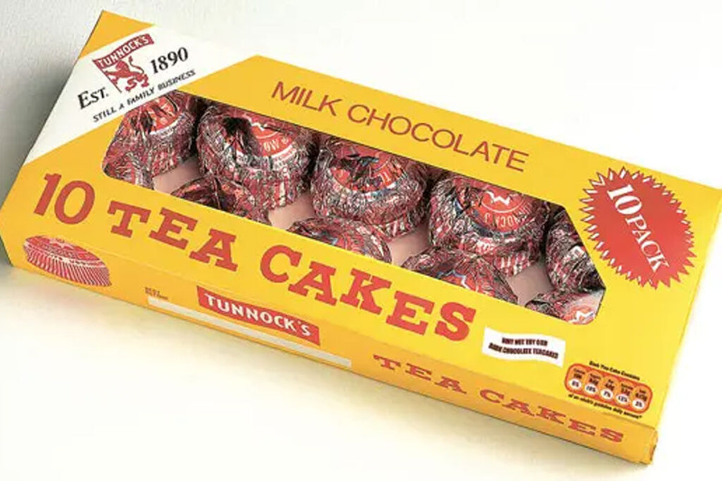 Packet of Tunnock's Teacakes 10 pack.