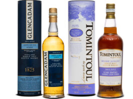 Glencadam and Tomintoul head to Tesco whisky ranges Pack shots of Glencadam American Oak Reserve and Tomintoul Pedro Ximénez Sherry Cash Finish.