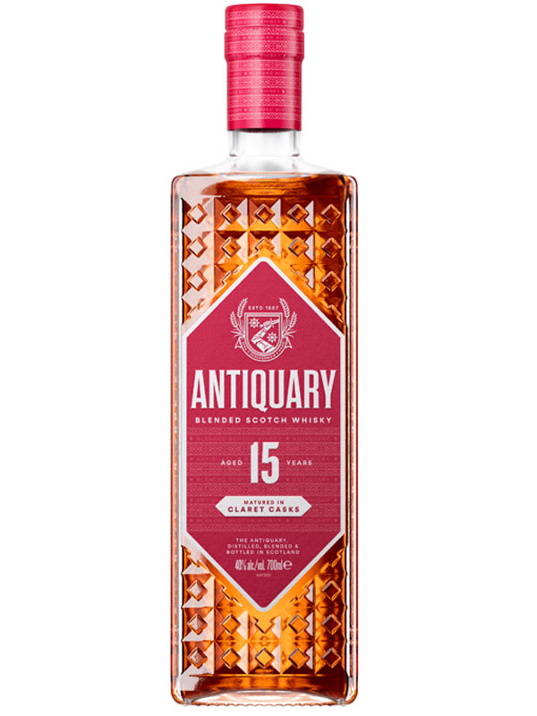 Pack shot of The Antiquary 15 Year Old.