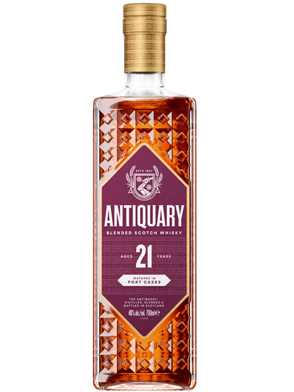 Pack shot of The Antiquary 21 Year Old.
