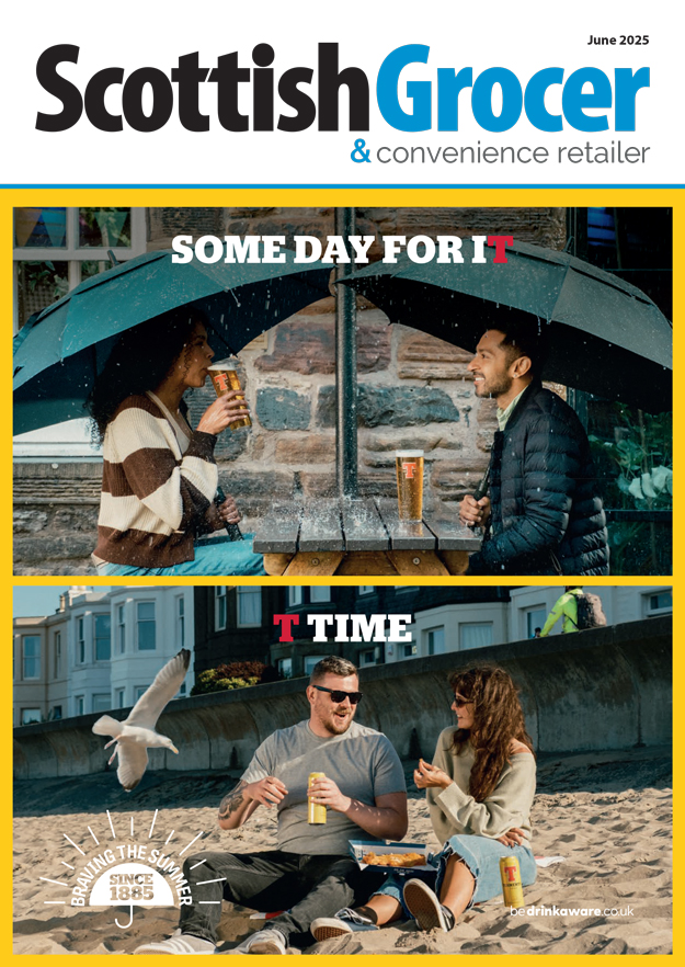 front cover of Scottish grocer magazine