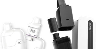 Images of Smarter Mini and Smarter 6k refillable vape devices.