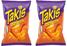 Packshots of Takis Intense Nacho.