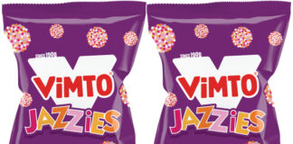 Pack shots of Vimto Jazzies.