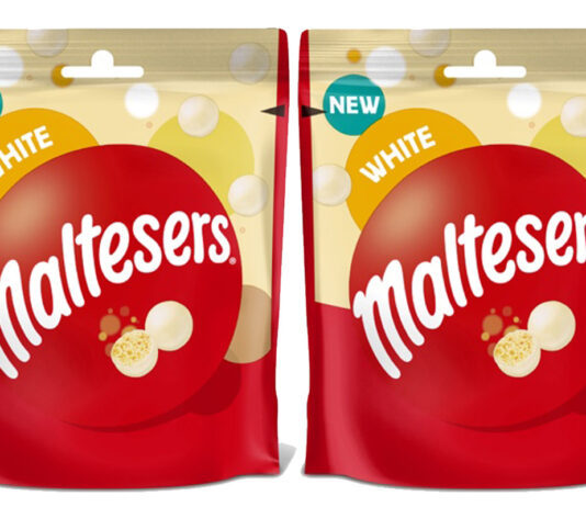 Maltesers White Chocolate make a comeback Pack shots of Maltesers White.