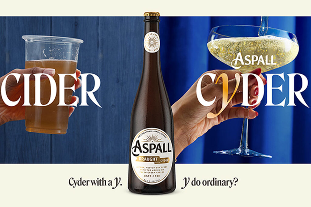 Aspall Cyder 2025 marketing campaign.