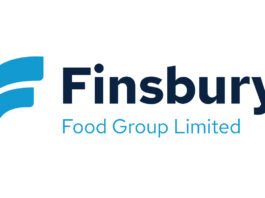Finsbury Food Group marks its first new look in a decade A logo for Finsbury Food Group Limited featuring the new design for 2025.