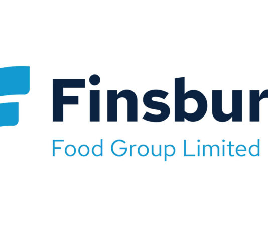 Finsbury Food Group marks its first new look in a decade A logo for Finsbury Food Group Limited featuring the new design for 2025.