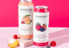 Wild berries and peach-raspberry Rekorderlig cans