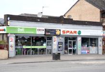 Exterior shot of Spar Renfrew.