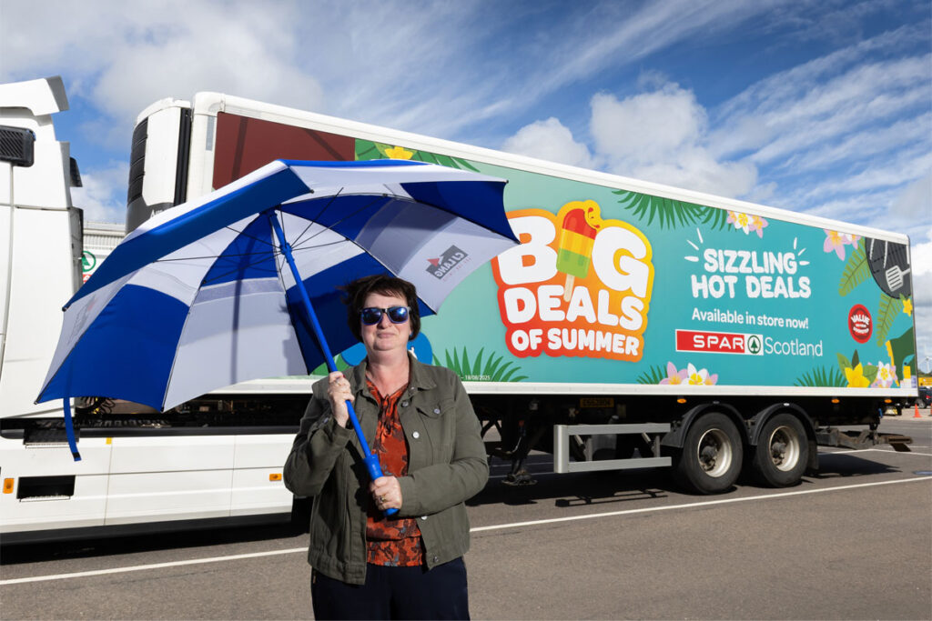 Spar stores in Scotland will focus on Scotland's unreliable weather