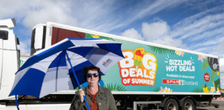 Spar stores in Scotland will focus on Scotland's unreliable weather