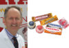 Fergus Loudon, sales director at Tunnock's, as well as images of the product range from Tunnock's.