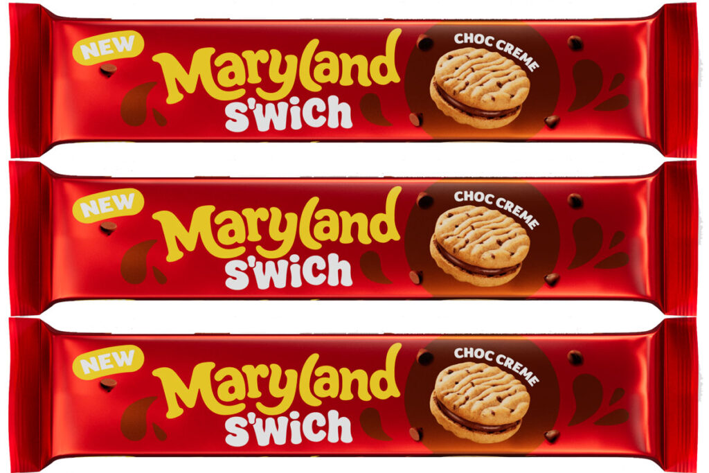 Pack shots of Maryland S'wich cookies.