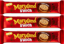 Pack shots of Maryland S'wich cookies.
