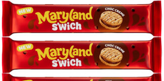 Pack shots of Maryland S'wich cookies.