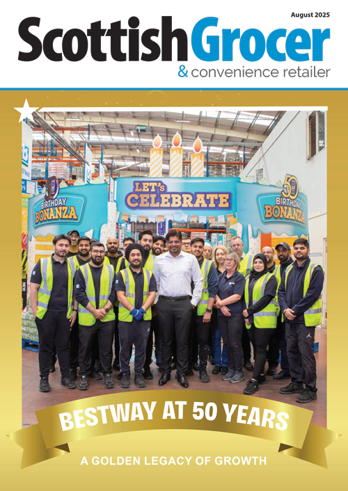 front cover of Scottish grocer magazine