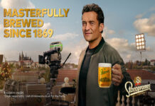 Orlando Bloom in Staropramen ad