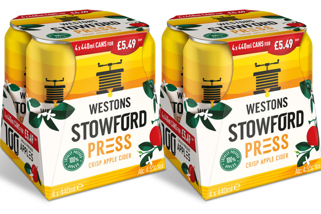 Pack shots Stowford Press PMP four packs.