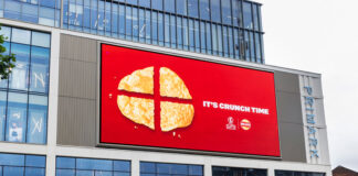 Walkers advert to tie in with the Women's Euros Football competition 2025.