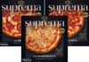 Dr. Oetker Suprema range of frozen pizzas with La Calabria, La Romana and La Magherita.