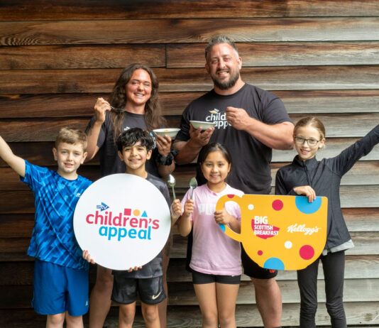 Kellogg’s backs STV’s Children Appeal pound for pound to fund Scottish breakfast clubs Kellogg's has teamed up with STV and two of Scotland's strongest people, Nicole Ann Bennett and Chris Beetham, to encourage people to sign up to host their own Big Scottish Breakfast.