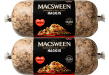 Pack shots of Macsween Haggis.