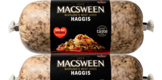 Pack shots of Macsween Haggis.