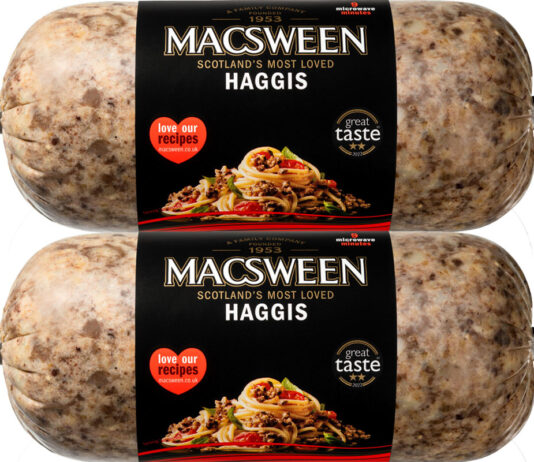 Edinburgh Fringe visitors develop a taste for Haggis Pack shots of Macsween Haggis.