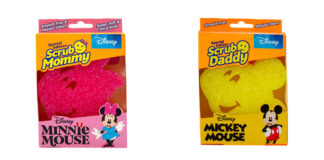 Scrub Daddy partners with Disney to launch a Mickey Mouse and Minnie Mouse version
