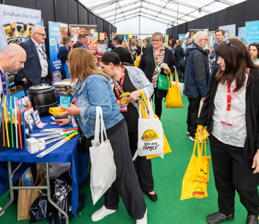 Spar Scotland Tradeshow sells out for 2025 A group of people between stands at the Spar Scotland Tradeshow 2024.