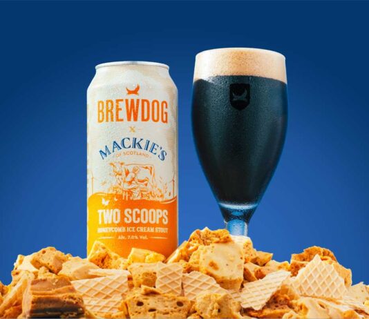 Doric duo tie up to create unique beer Brewdog and Mackie's join up to launch "Two Scoops"