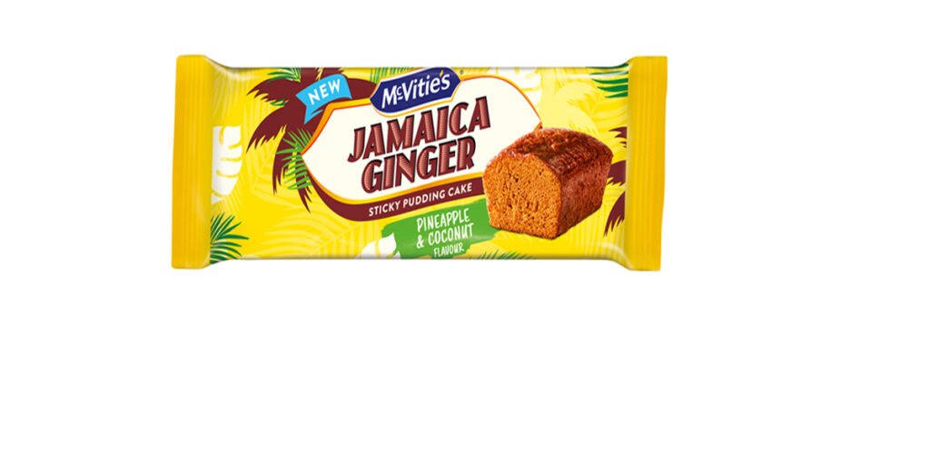 McVitie’s is mixing things up with the first variant to its beloved Jamaica Ginger Cake – a Pineapple & Coconut flavour.