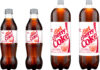 Pack shots of the relaunched Diet Coke Cherry featuring the classic Diet Coke Cherry design.
