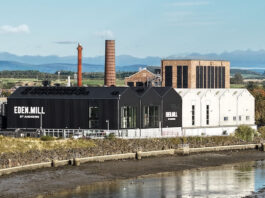 Eden Mill opens new distillery and visitor centre in St Andrews Aerial image of the Eden Mill distillery in St Andrews.