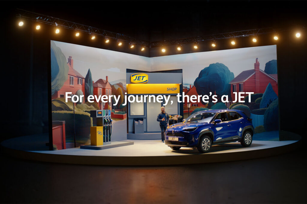 The fuel brand wants to show the human face of Jet where its staff step up