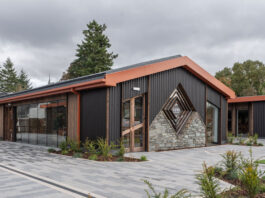 Loch Lomond Group opens the new Luss Distillery Exterior shot of the Loch Lomond Group's Luss Distillery in Loch Lomond.