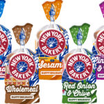 New York Bakery introduces Christmas packs for bagels range Pack shots of the Christmas 2025 designs for the New York Bakery bagel range.