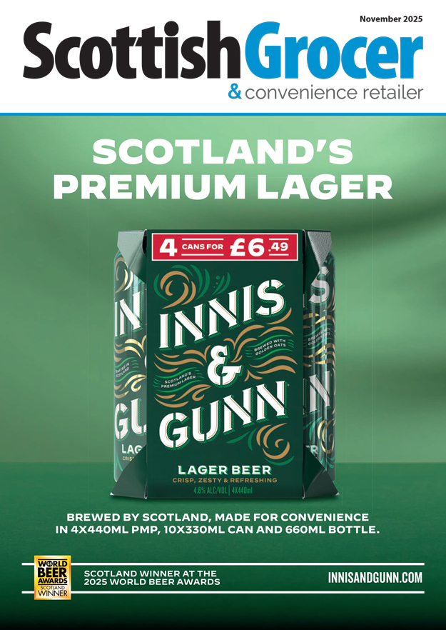 front cover of Scottish grocer magazine