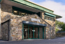 The front entrance to Stockley's Sweets Lancashire production facility.